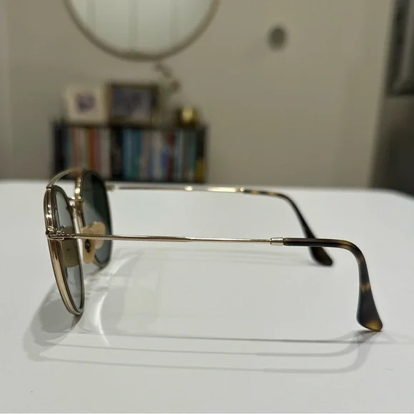 Ray-Ban Round Double Bridge Sunglasses - Picture 9 of 14